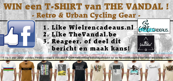 Win een t-shirt van The Vandal (Facebook actie)